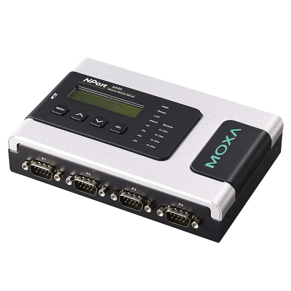 外付けハードディスク・ドライブ MOXA 6450 外付けハードディスク・ドライブ MOXA 6450 NPort 6450 | 産業用変換器